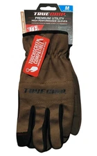 High-Performance Work Gloves, Touchscreen Compatible, Cotton Duck Canvas, Medium