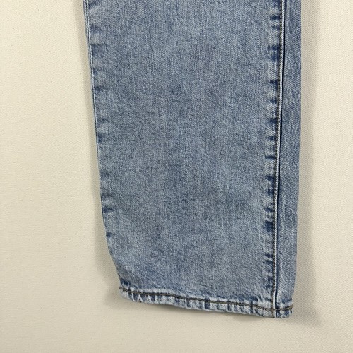 Levi's Strauss Lot 514 Premium Denim Jeans Mens 33x32 Blue Light Wash - Picture 8 of 9