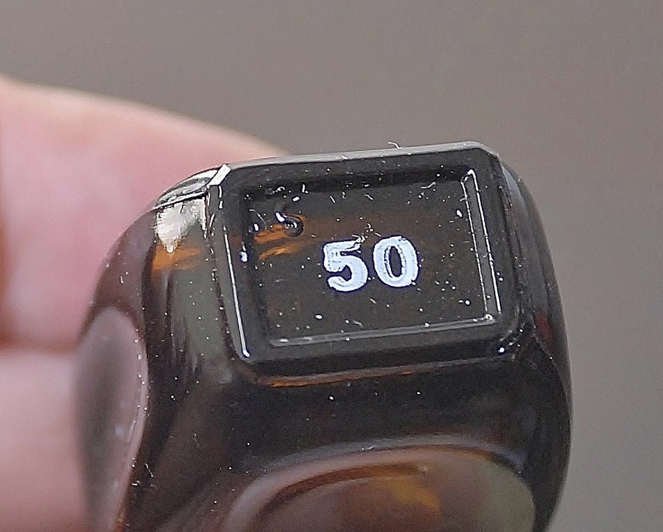 Vtg * JULES by CHRISTIAN DIOR * splash EDT 9 ml .3 oz  OLD VERSION  MINIATURE - Image 4 of 4