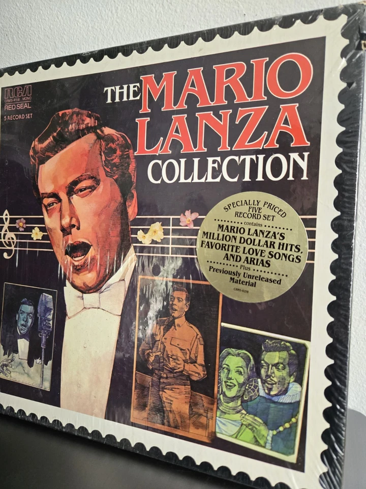 Mario Lanza Collection - 5 LP BOX SET - RCA CRM5-4158 MONO RED SEAL NEW SEALED - Image 3 of 4