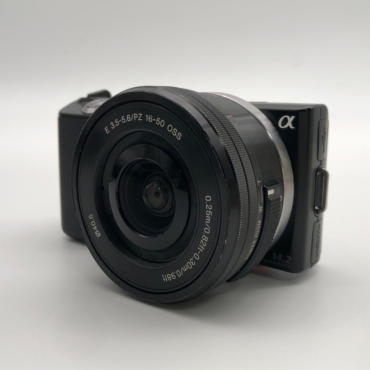 SONY α NEX-5/E 3.5-5.6 16-50mm (良品） Sony Alpha NEX-5C NEX5C Mirrorless Black Camera + E PZ 16-50mm f