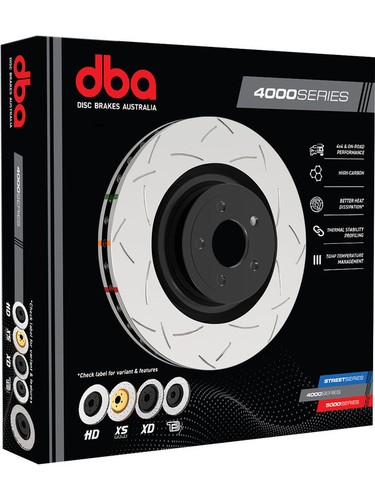 DBA 4000 T3 Slotted Disc Brake Rotor (Single) 316mm (DBA4655S-10) - Picture 1 of 12