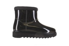 Koolaburra Womens Koola Clear Black Fashion Boots Size 7