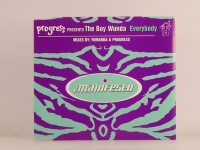 PROGRESS PRESENTS THE BOY WUNDA EVERYBODY (D47) 3 Track CD Single including Pict