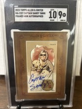 2023 Topps Allen & Ginter Framed Mini Auto Captain Sandy Yawn Below Deck