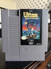 Ultima Quest of the Avatar Nintendo NES Video Game Pak Cartridge