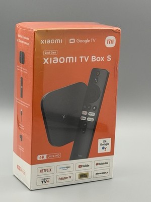 Xiaomi TV Box S (2nd Gen) 4K Ultra HD StreamingMedia Player, Google TV Box