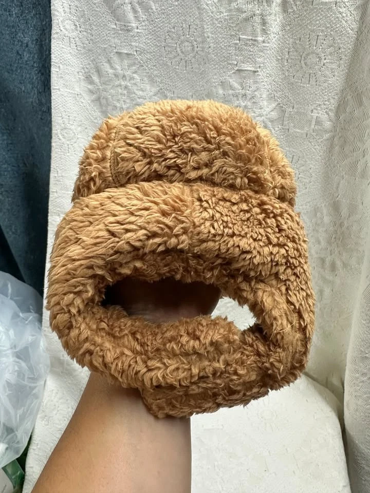 North Face Baby Bear миндальное масло Oso Beanie 6-24 М новый с ярлыками - Изображение 3 из 4