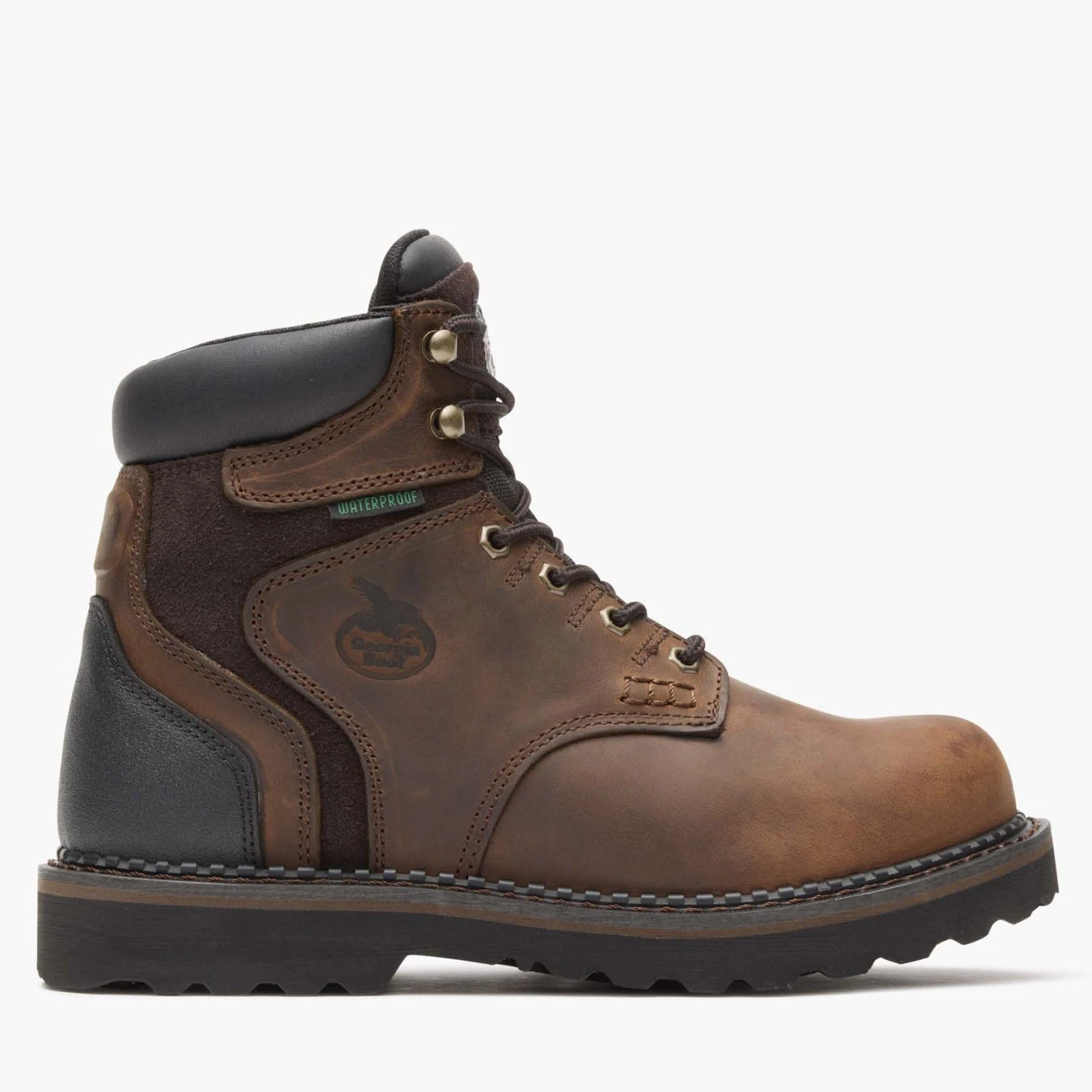 Georgia Boot Brookville Waterproof Work Boot G9134 - Durable Men's Work Boots