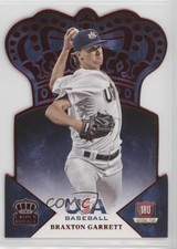 2015 Panini USA Baseball Crown Royale Red 16/50 Braxton Garrett #32 z6b
