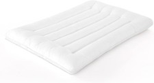 HOMBYS Ultra Thin Flat Pillow for Sleeping, Thin Pillow for Back Sleeper, Suppor
