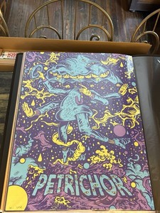 Phish Petrichor Purple Print Nick DiFabbio 2017 Poster