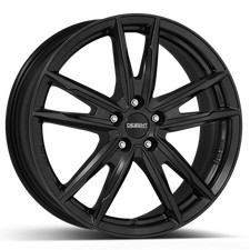 4x Alufelgen DEZENT KF black 6.5x16 für VW Caddy III 2WD (15" OE)