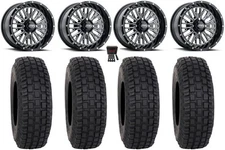 ITP Momentum 15" Wheels Milled 32" RX600 Tires Kawasaki Mule Pro FXT  KRX