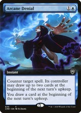 Arcane Denial (Extended Art) - Foil LP MTG Commander Legends