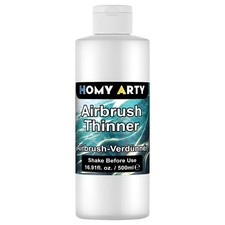 Airbrush Thinner - 16.9 Fl Oz, Water-Based Acrylic Paint Thinner, to Improve ...