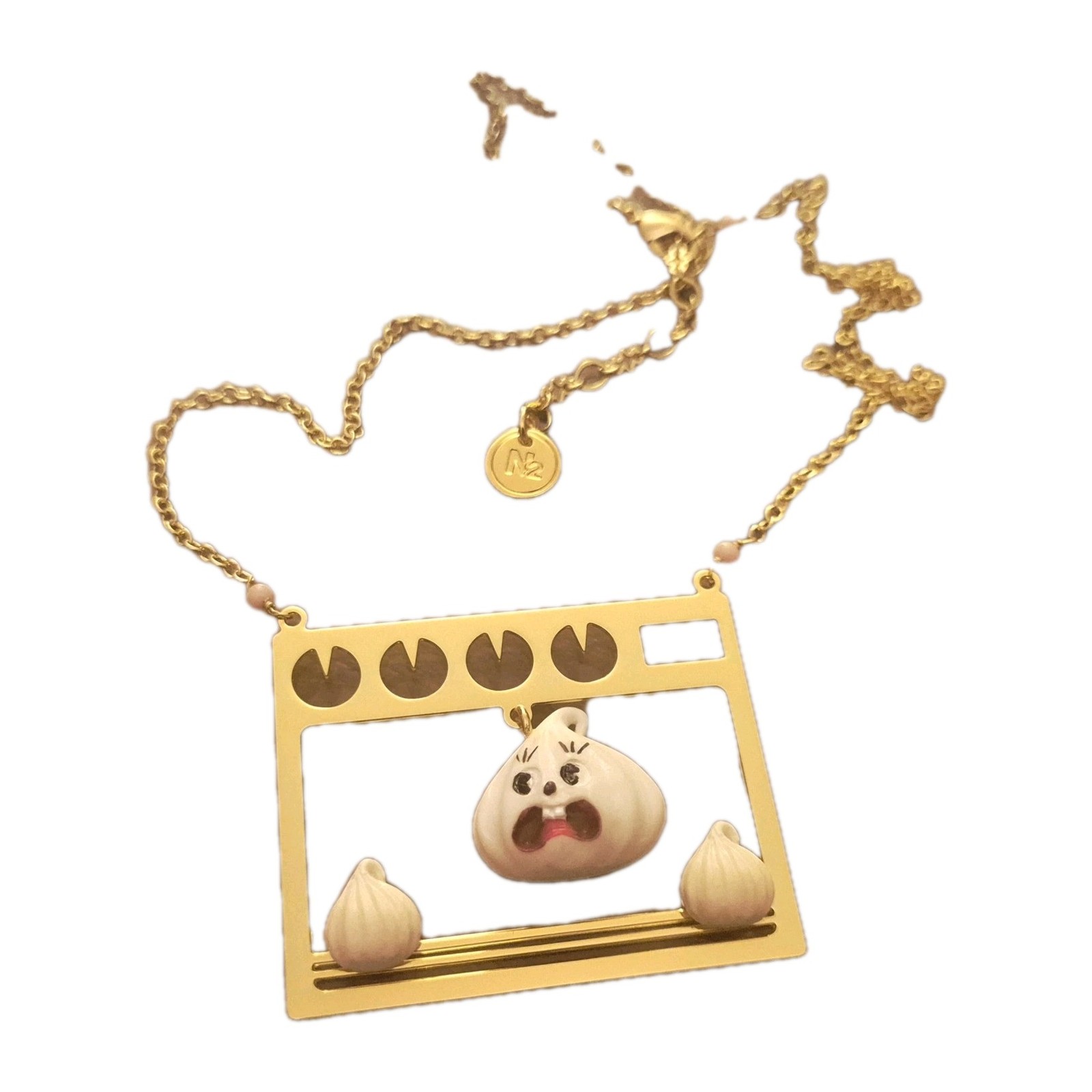 Time Party Pendent Necklace. Rrp &pound;115, New In Packaging