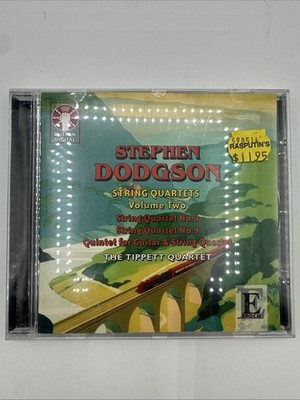 Stephen Dodgson CD String Quartets Volume Two The Tippett Quartet No 3 No 4
