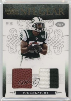 2010 Playoff National Treasures Combos Prime 16/49 Joe McKnight #9 Rookie RC 0c3