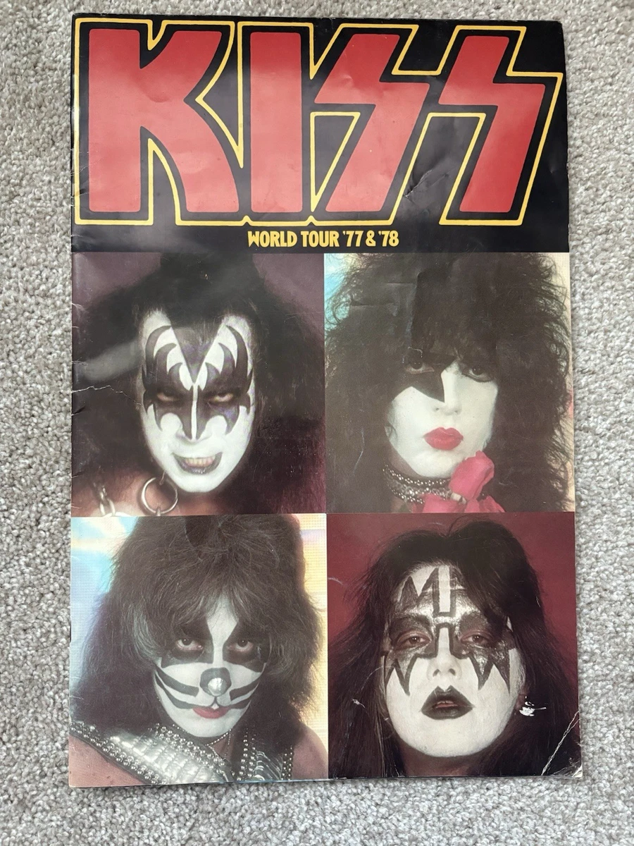 Kiss Tour Book Program for sale | eBay