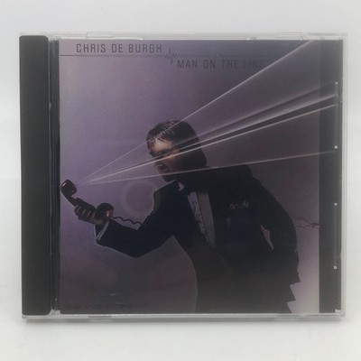 Chris de Burgh Man On The Line CD 1984 Pop Rock A&M US Press Play Tested