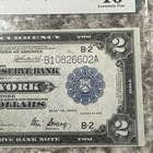 1918 $2 Federal Reserve Bank Note New York Battleship Fr#752 PMG EX 40 — photo 4