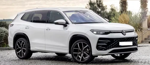 2xSilver Cross Bars / Roof Racks for Volkswagen Tayron 2025 - 2026 - Picture 7 of 9