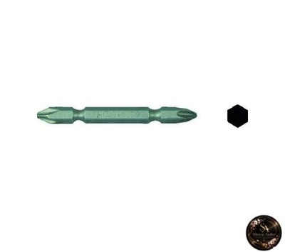 HiKOKI Phillips Screwdriver Bit No. 2 45mm Overall Length 6.35mm Hex Shank Pack