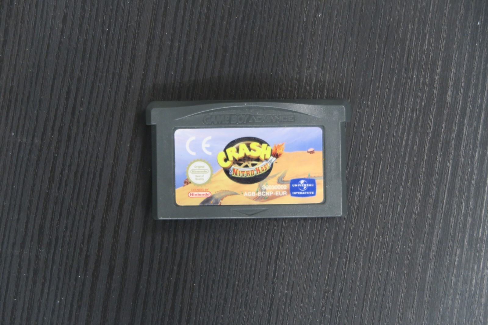Crash nitro kart Nintendo Game Boy Advance Loose PAL FAH GameBoy GBA
