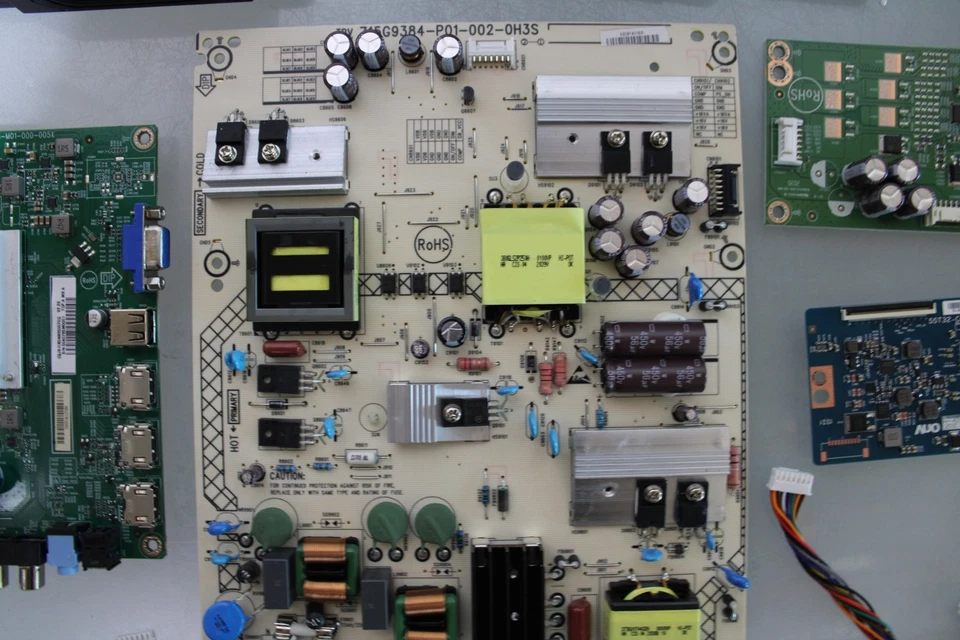 NEC E437Q HAUPTPLATINE/NETZTEIL/SEITENSTEUERUNG/T-CON & MEHR - Bild 4 von 4