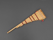 85.5cm Semi Toyo 23 Pipe Pan Flute Authentic Handcrafted Bolivian Zampo a