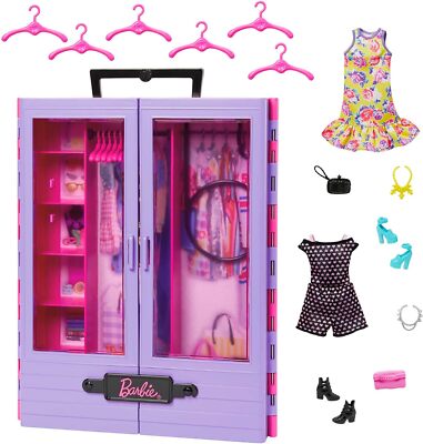 Barbie Fashionistas Ultimate Closet Accessory, Translucent Doors