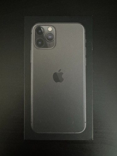 Apple iPhone 11 Pro Max 64G boîte vide comprend uniquement NEUF casque filaire inutilisé - Photo 1 sur 6