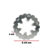 Malossi WHOOP D 220 MALAGUTI 150 Madison T 2000-2001 brake disc