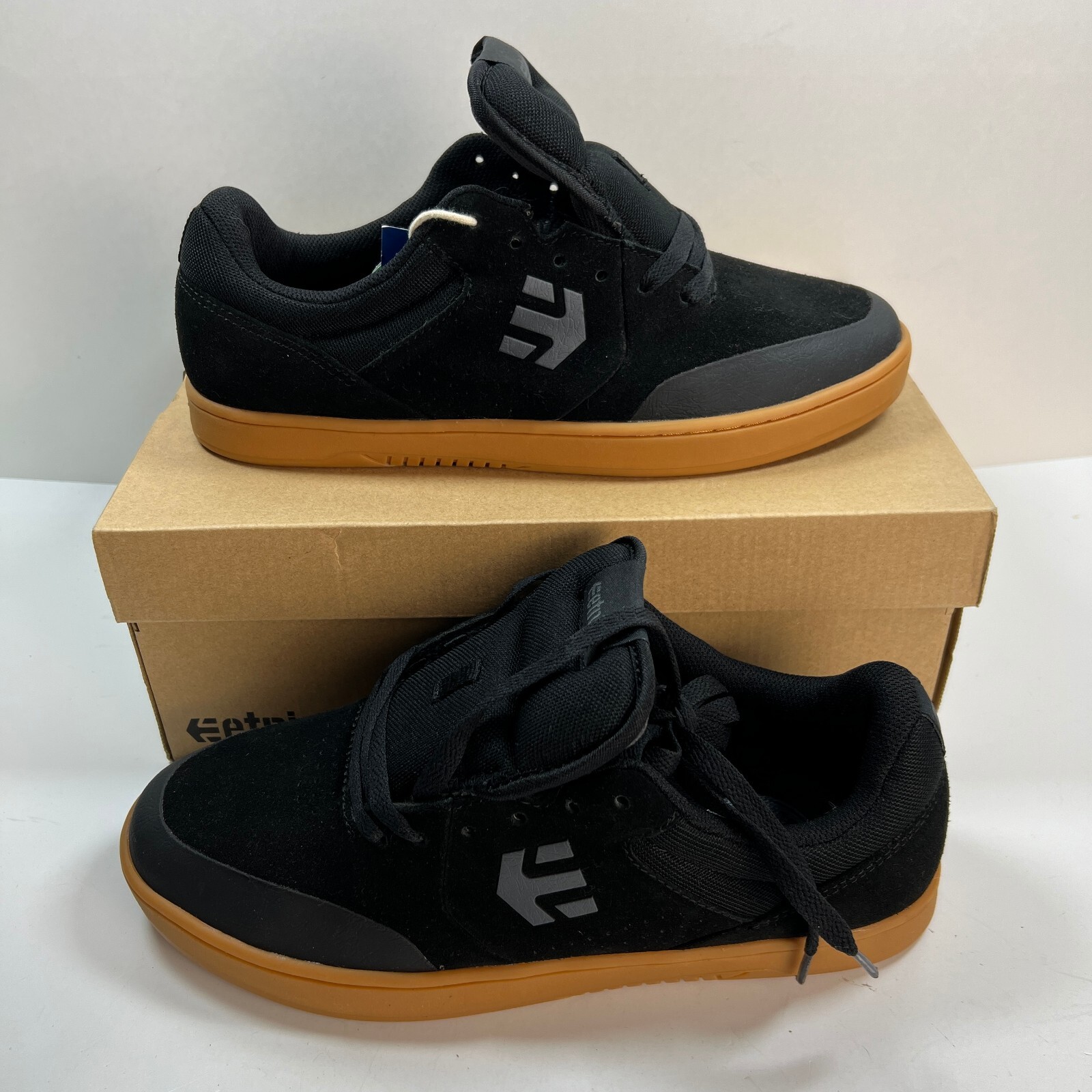 Etnies x Michelin Zapatos de Skate Para Hombres 9 Marana Zapatilla Baja Negra Gris Oscuro Goma