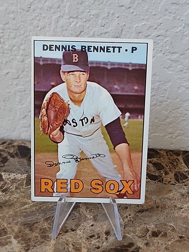 1967 Topps Baseball - Dennis Bennett - # 206 Red Sox | eBay