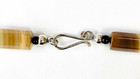 HSN Jay King Sterling Silver Brazilian Agate 36" Banded Necklace — photo 7