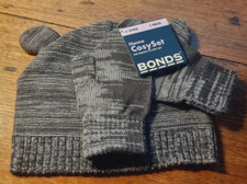 Bonds - Baby Boy/Girls Beanie  Mittens/Gloves - Size 0-2 Years RRP 24.99
