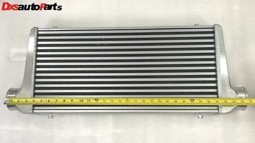 "Intercooler de montaje frontal de 3"" de aluminio pulido 3"" X13"" X3" - Imagen 5 de 7