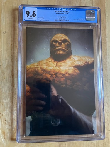 FANTASTIC FOUR #2 BEN GRIMM - CGC 9.6! STANLEY "ARTGERM" LAU VIRGIN COVER! - Picture 1 of 4