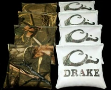 CORNHOLE BEAN BAGS CUSTOM DRAKE CAMO MAX 4 8 ACA Regulation REALTREE