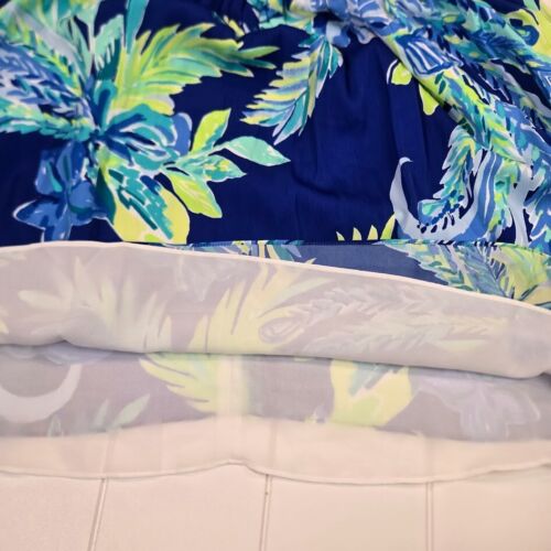 Lilly Pulitzer Kassia Twilight Blue Nest To Nothing Vogel Kleid Gr. 10 Ärmellos - Bild 4 von 9