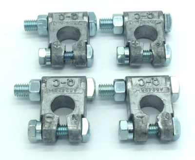 #ad 2 SETS Military Battery Terminals MADE IN THE USA Quick Cable $30.99