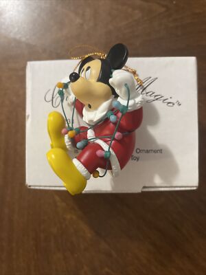 Flowers まとめ Disney Christmas Magic Ornament #101 Mickey (26231) With Box | eBay