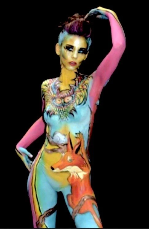 PREMIER Pintura Cara Cuerpo Divertida Tatuaje Prisma ARTE DE UN GOLPE Fiesta de Cumpleaños Foto 4 de 4