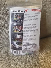 Radar Mount Hardwire Power Cord 3005001 New In Bag