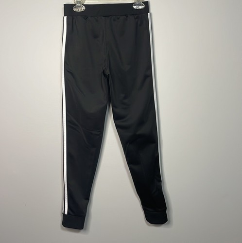 Adidas Black And White Track Pants Joggers Girls Medium - Picture 2 of 7