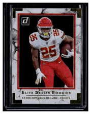 2020 Donruss #ESR-CEH Clyde Edwards-Helaire Elite Series Rookies Chiefs Rookie