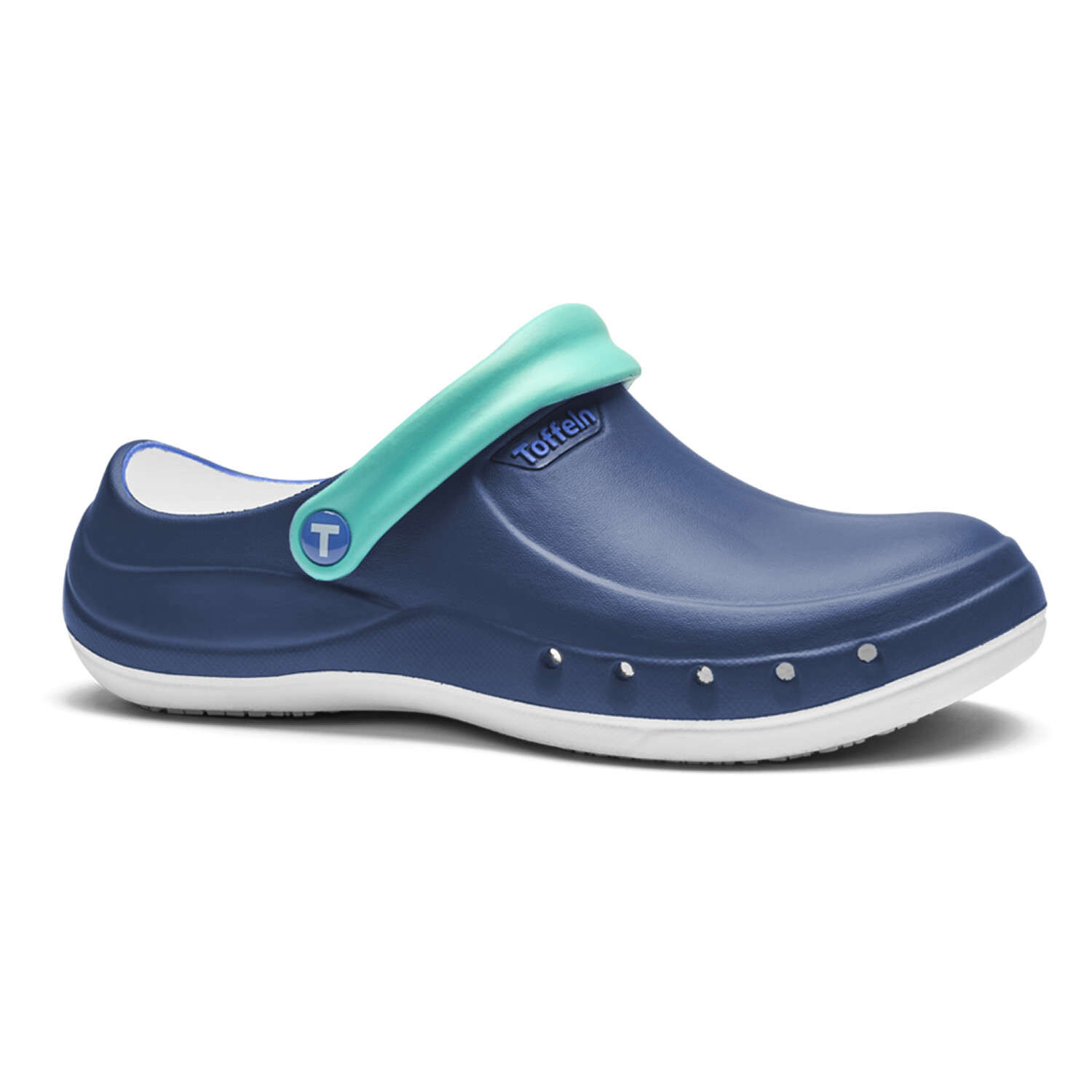 Toffeln Ezi Klog V2 0865 - Темно-синий/Аквамариновый