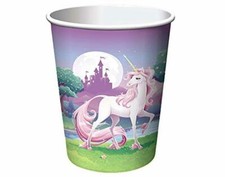 Creative Converting 375603 Unicorn Fantasy 9oz Cups-8 count, One Size